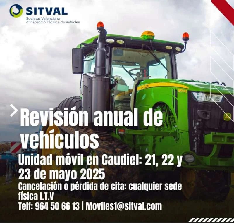 Unidad Movil SITVAL en Cudiel Mayo 2025
